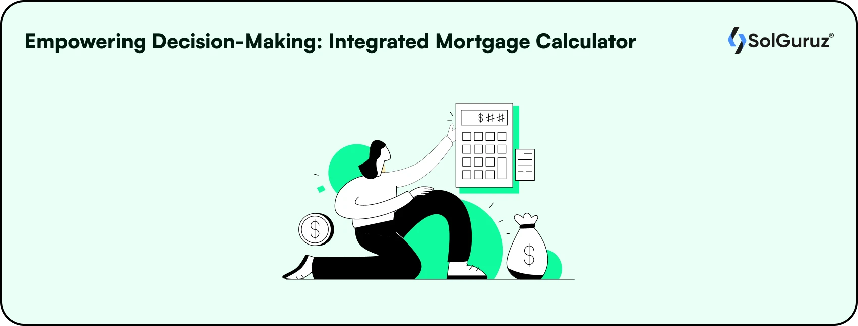 Mortgage Calculator Integration in a Real Estate mobile app development
