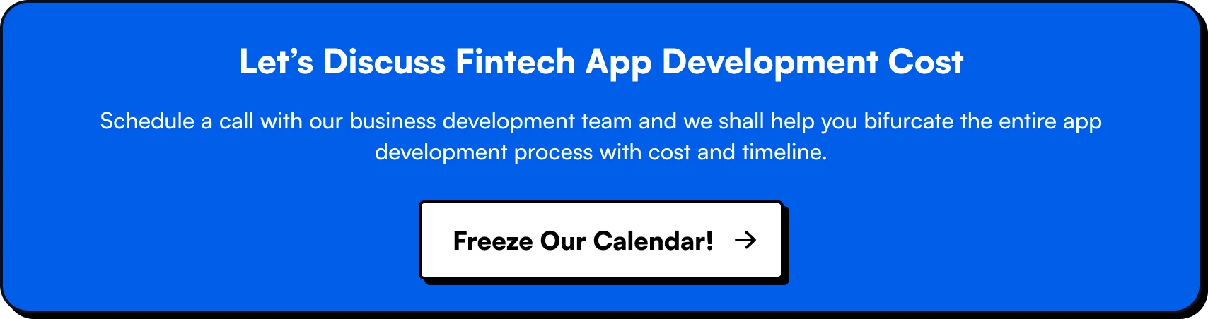 Let’s Discuss Fintech App Development Cost