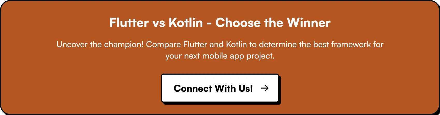 flutter vs kotlin choose the winner