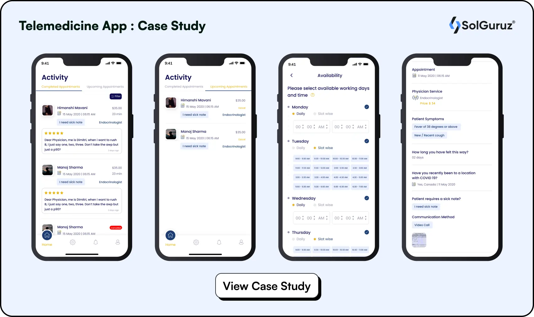 telemedicine app case study