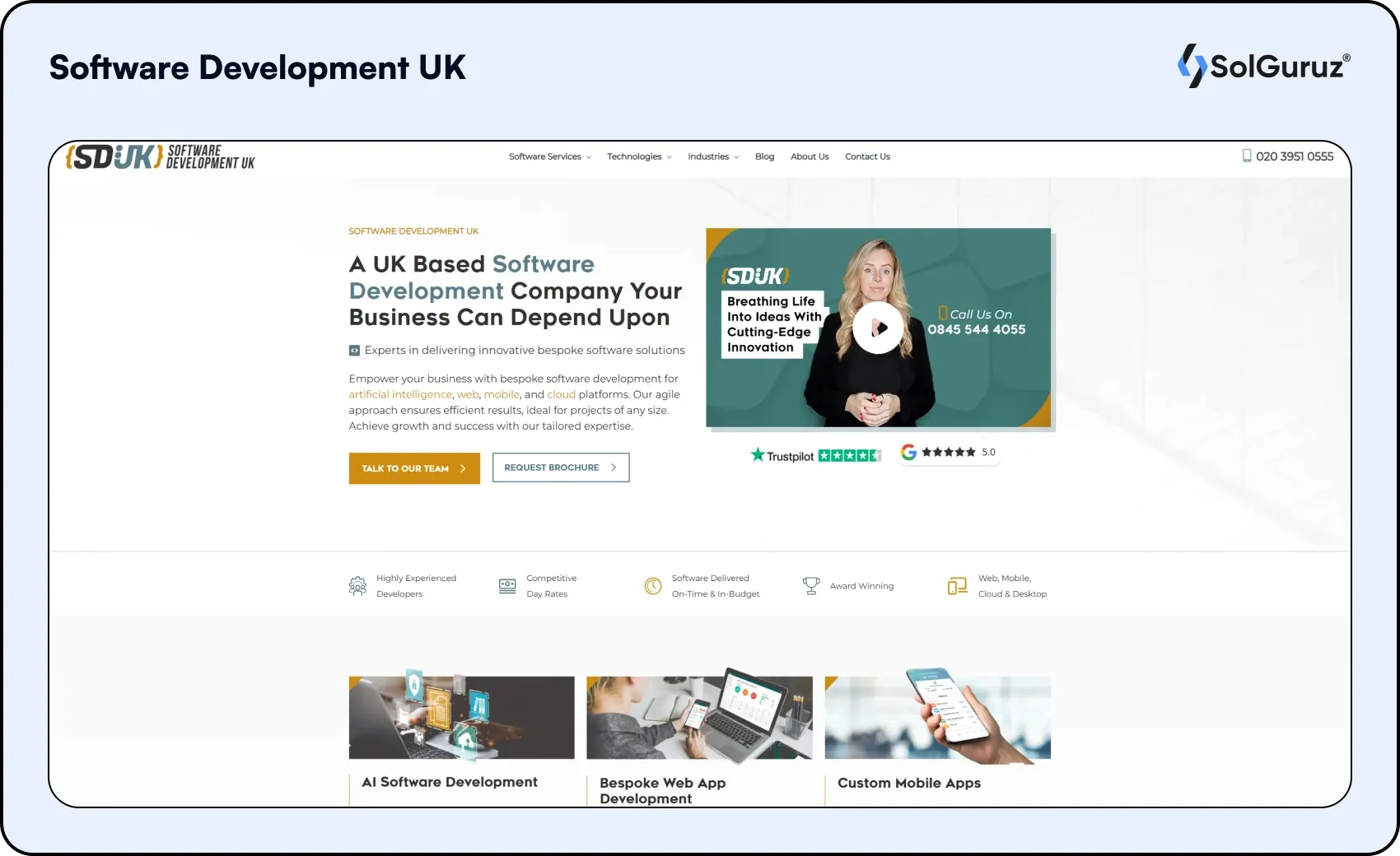 software development uk