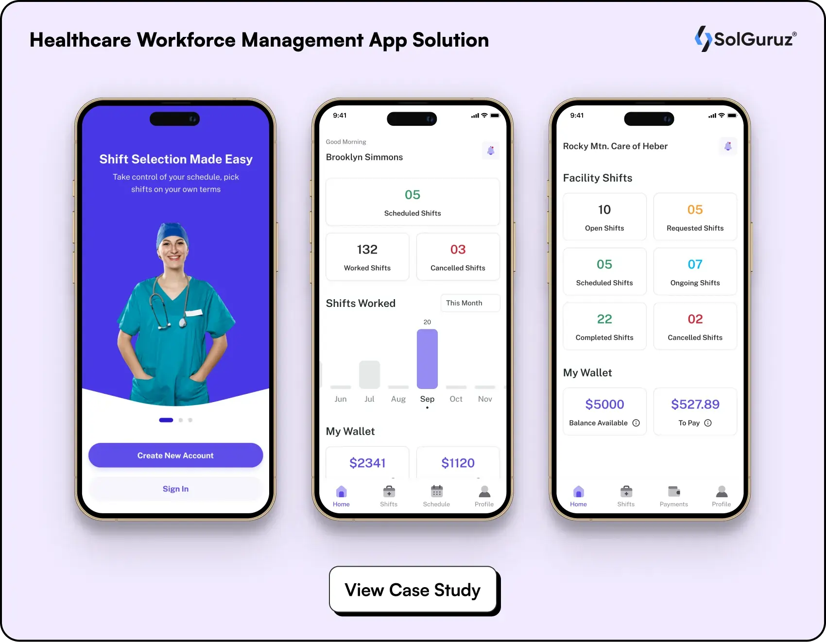 healthcare workforce management app solution