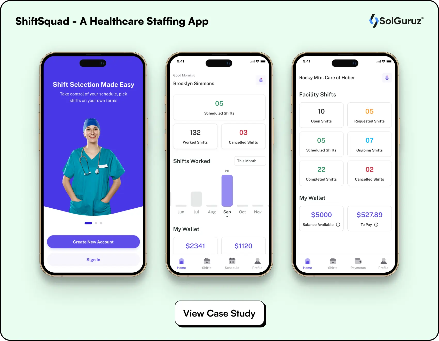 shiftsquad healthcare staffing app